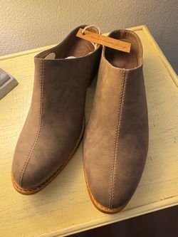 American Rag Suede Mule Booties