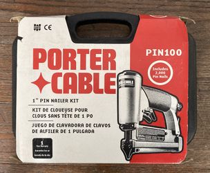 Porter Cable 1” Finishing Nailer Kit