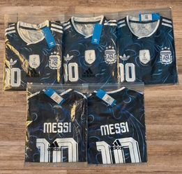ARGENTINA MESSI (AWAY JERSEYS) MY LAST SMALL JERSEY!!HOUSTON TX!!