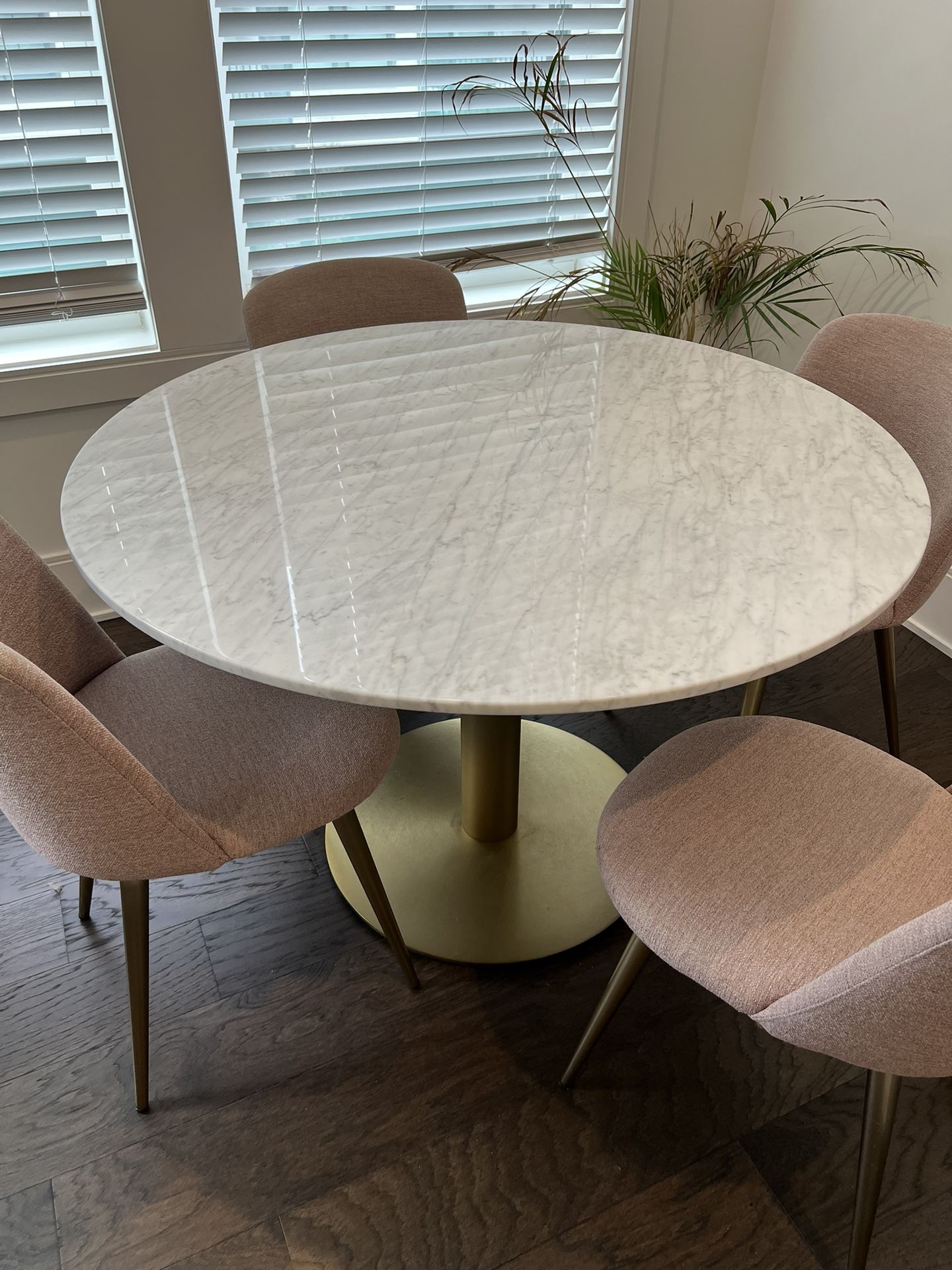 Real Marble Erno Dining Table By Article