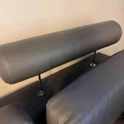 Custom Italian Leather Couch  