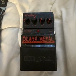 Death Metal Digitech Pedal
