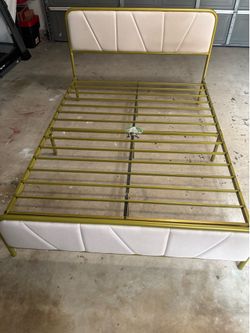 Queen size bed frame