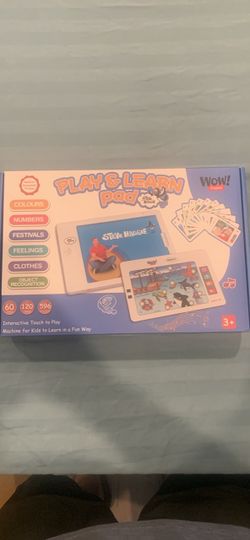 Factory sealed WOW! English Play & Learn Pad for Kids