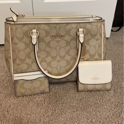 Coach purse/Wallet Trio