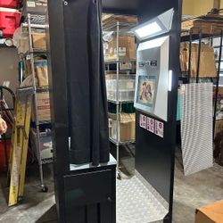 Professional Photo Booth with Touch Screen and Sublimation Printer - Accepts $1 Bills