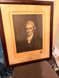 Antique 1909 John Marshall Signed Artist’s Proof Etching - Framed Law Decor