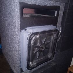 Subwoofer And Box 