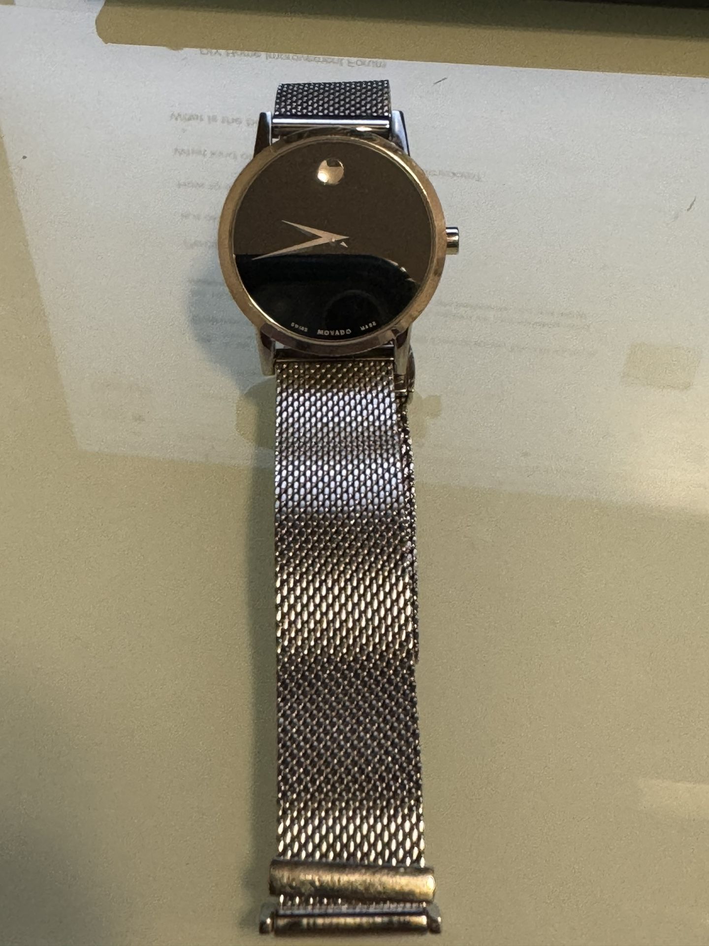 Woman’s Movado watch