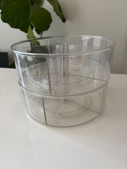 Kitchen lazy Susan organizer