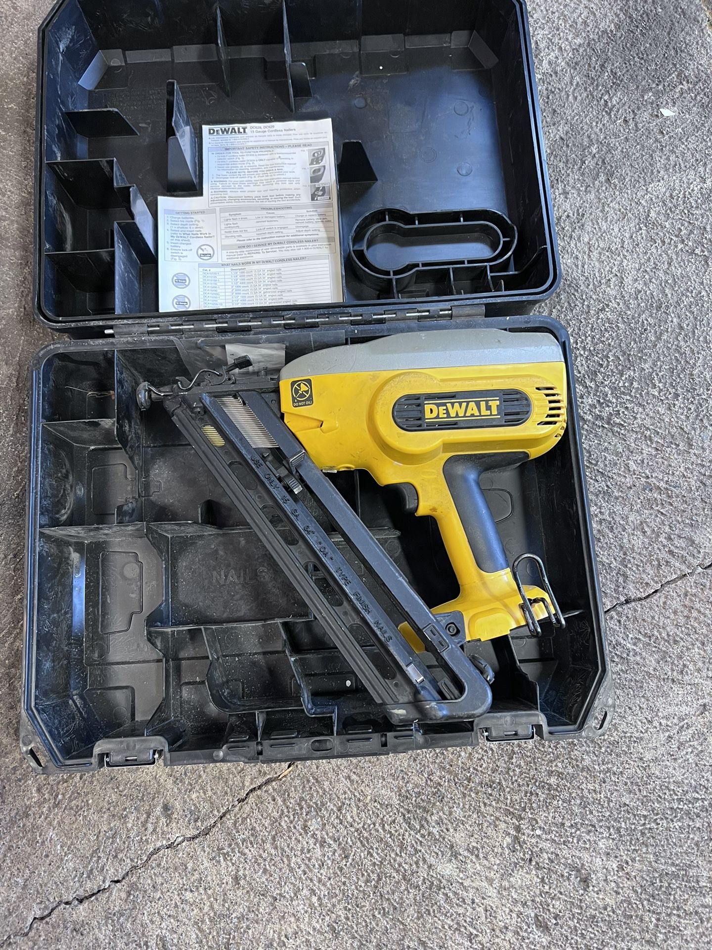 Dewalt Trim Gun 