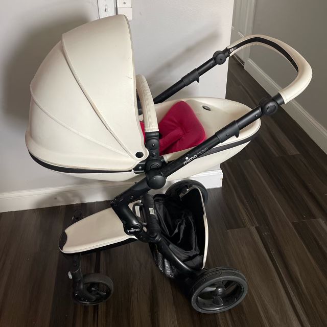 Mima Leather Stroller