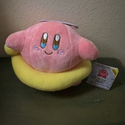 Kirby In a Pool Floaty Plush