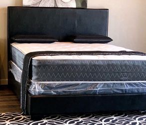 NEW QUEEN AND KING SIZE BED WITH MATTRESS AND FREE DELIVERY ORDER IT PAY ON DELIVERY
