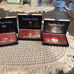 United States Proof Set ( Lot Of 3)