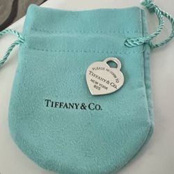 Authentic Tiffany & Co Heart Charm
