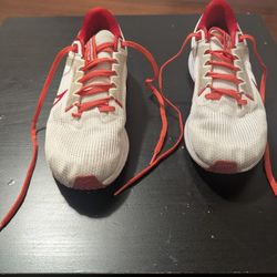Nike Air Zoom Pegasus 40 Bowerman Track Club Men's Running Shoes US 9 White/Red