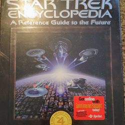 Star Trek Encyclopedia A Reference Guide To The Future Boxed Sealed Set 