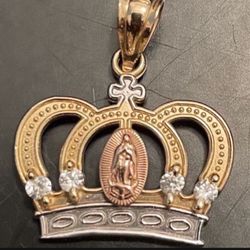 14k Solid Gold Pendant