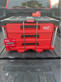 Modular 3-Drawer Tool Box with Metal Reinforced Corners