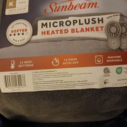 HEATED BLANKET  KING SIZE