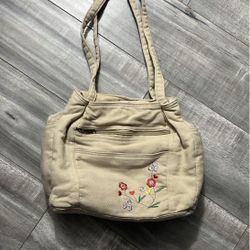 Unbranded Floral Cotton Purse