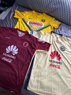 3 Vintage Nike Club América jerseys Never Worn