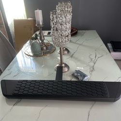 Towing hitch step bar for truck and SUV