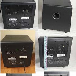 HARMAN KARDON H/K595 Powered Subwoofer Amplifier W/ Power Cord