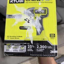 RYOBI PBLID02B 4 Mode impact