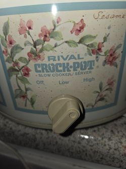 Rival crock pot 4 quart