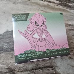 Paradox Rift Pokemon Center Elite Trainer Box (Exclusive) [Iron Valiant]