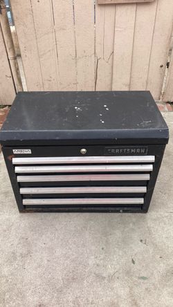 Craftsman tool box