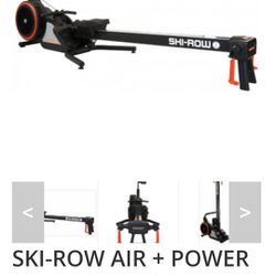 Row - Ski Air + Power Rowing Machine

