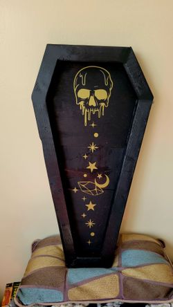 Custom Made coffin decor