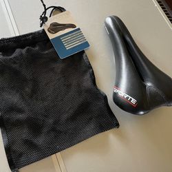 Italy Made Forte Classic Stitched Leather Performance Bike Saddle