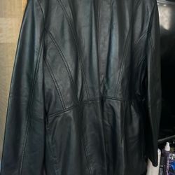 Chaqueta De Piel PELLE STUDIO De Mujer XL 