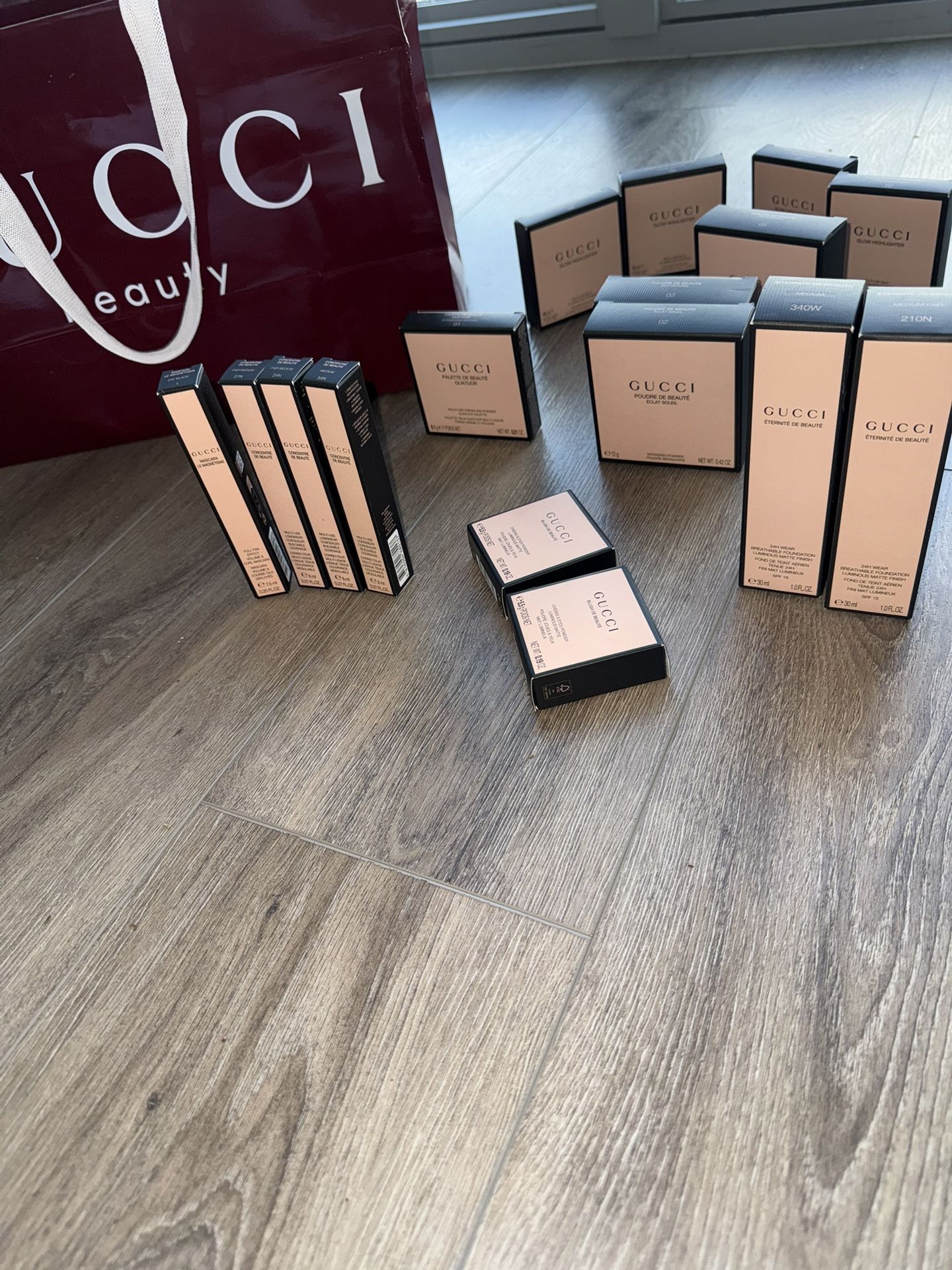 Authentic Gucci Makeup Collection – 16 Brand New Pieces