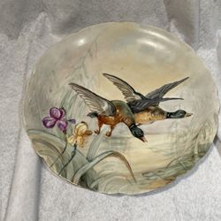 Hand Painted French Charger 