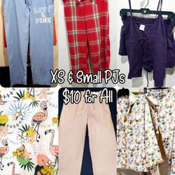Woman's XS & Small Pajamas $10 For All 