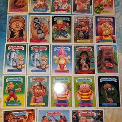 Garbage Pail Kids Cards Lot 1980's OS Series Plus Htf Cards Harry Potter Dennis The Menace Mor