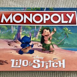 Disney Lilo & Stitch Monopoly Board Game
