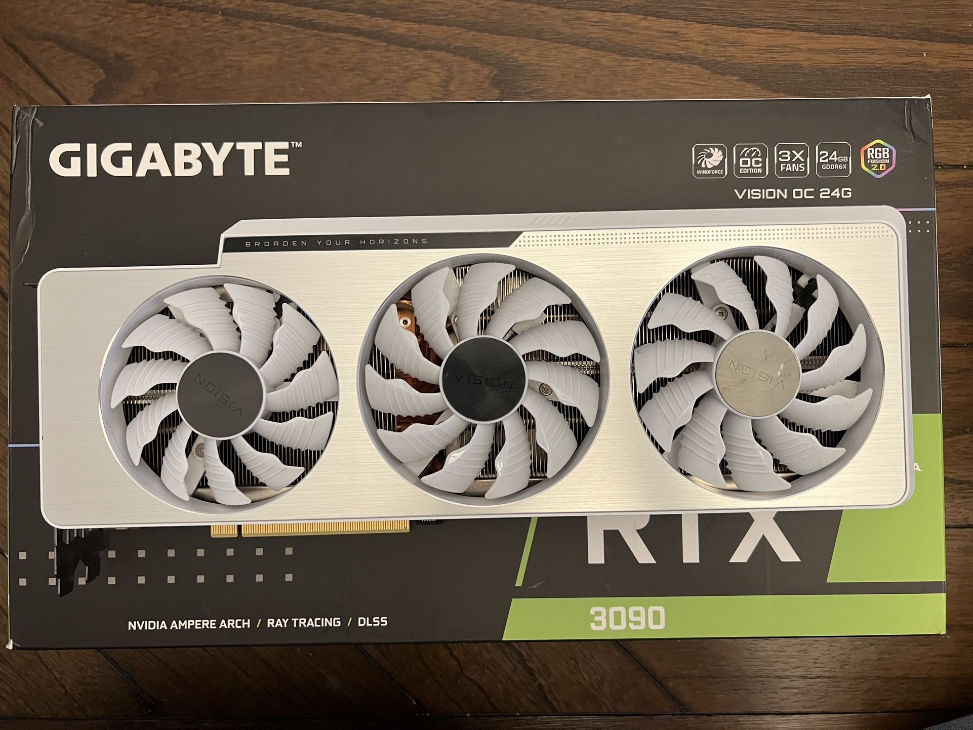 Nvidia RTX 3090 Gigabyte Vision White! 24GB GDDR6X