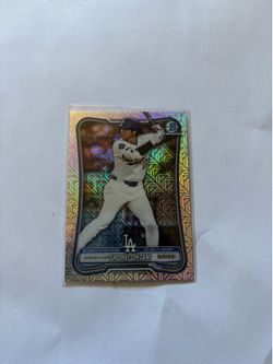 shohei ohtani #52 Bowman chrome