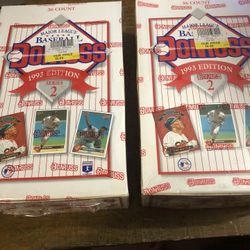 Baseball Cards:  Donruss 1993 Wax Packs