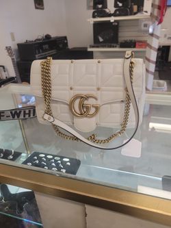 Gucci Calfskin Matelasse Studded 