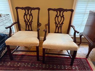 Pair of dining room chairs