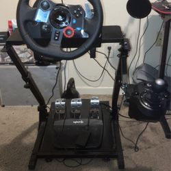 PS4 Logitech G29 Racing Wheel Full Setup