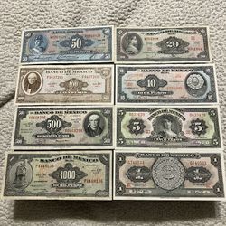 Billetes De Mexico Para Coleccionar 