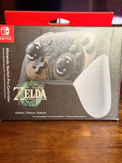 Nintendo Switch Pro Controller Zelda Tears of the Kingdom Edition